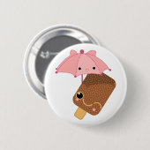 Eiscremegrün Button (Vorne & Hinten)