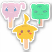 Eiscremekleber Aufkleber (Vorderseite)