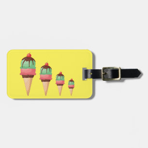 Eiscremekonen abbauen gepäckanhänger