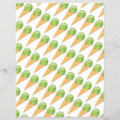 Eiscremekons, Eiscremefarben, Werbung für den Eisk Flyer (Hinten)