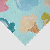 Eiscremekons für Tage Seidenpapier (Ausschnitt)