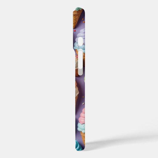 Eiscremekons mit Sprinklen Case-Mate iPhone Hülle (Rückseite / Links)