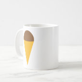 Eiscremekornettikone Kaffeetasse (Vorderseite Links)