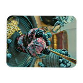 Eiscremekuchen mit Beeren Magnet (Horizontal)