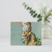 Eiscremeliebhaber-Geschenk Postkarte (Stehend Vorderseite)