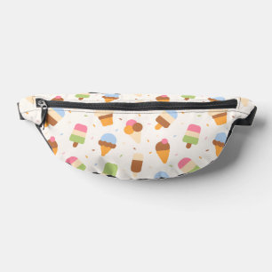 Eiscrememuster, Eiscreme-Kone, Eisvogel Bauchtasche