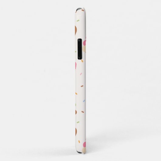 Eiscrememuster, Eiscreme-Kone, Eisvogel Case-Mate iPhone Hülle (Hinten/Rechts)