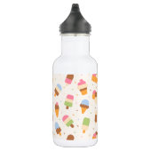 Eiscrememuster, Eiscreme-Kone, Eisvogel Edelstahlflasche (Rechts)