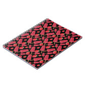 Eiscrememuster | Lollenmuster | Lollipop 10 Notizblock (Linke Seite)