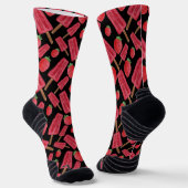 Eiscrememuster | Lollenmuster | Lollipop 10 Socken (Gewinkelt)