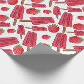 Eiscrememuster | Lollenmuster | Lollipop 16 Geschenkpapier (Ecke)