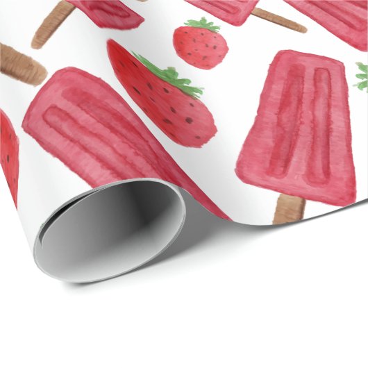 Eiscrememuster | Lollenmuster | Lollipop 16 Geschenkpapier (Rolleneckpunkt)