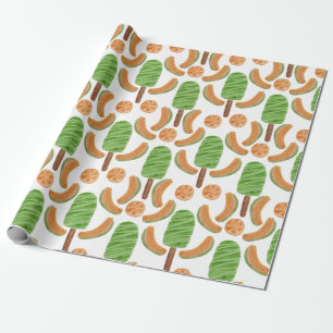 Eiscrememuster Lollenmuster Lollipop 17 Geschenkpapier