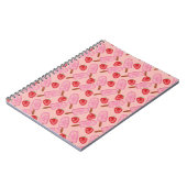 Eiscrememuster | Lollenmuster | Lollipop 19 Notizblock (Linke Seite)