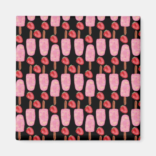 Eiscrememuster | Lollenmuster | Lollipop 1 Magnet (Vorne)
