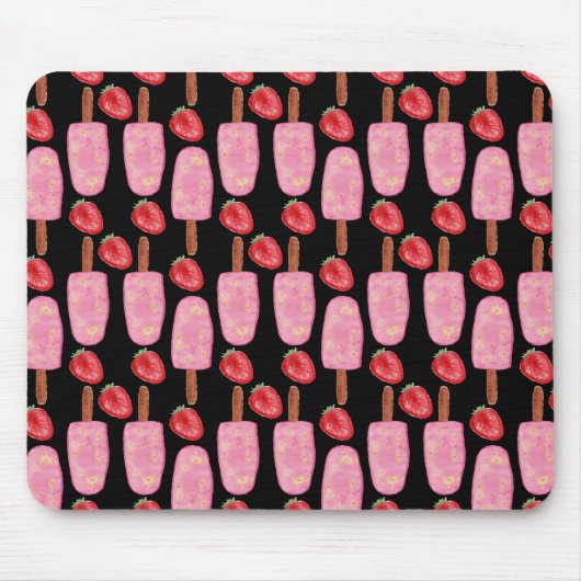 Eiscrememuster | Lollenmuster | Lollipop 1 Mousepad (Vorne)