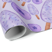 Eiscrememuster | Lollenmuster | Lollipop 20 Geschenkpapier (Rolleneckpunkt)
