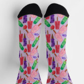 Eiscrememuster | Lollenmuster | Lollipop 21 Socken (Oben)
