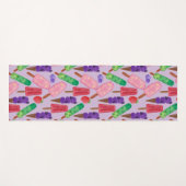 Eiscrememuster | Lollenmuster | Lollipop 21 Yogamatte (Vorderseite (Horizontal))