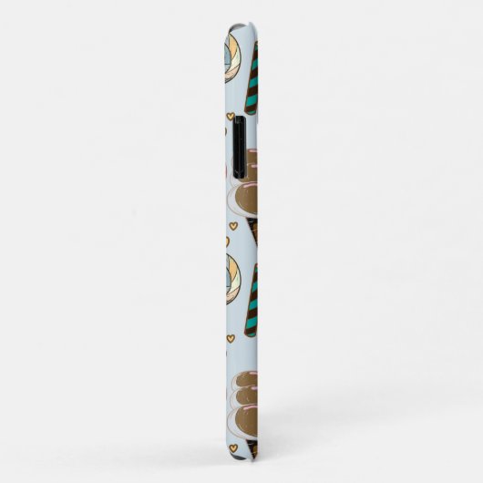 Eiscrememuster | Lollenmuster | Lollipop 25 Case-Mate iPhone Hülle (Hinten/Rechts)