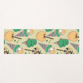 Eiscrememuster | Lollenmuster | Lollipop 25 Yogamatte (Vorderseite (Horizontal))