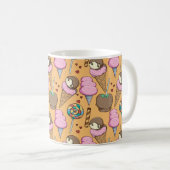 Eiscrememuster | Lollenmuster | Lollipop 26 Kaffeetasse (VorderseiteRechts)
