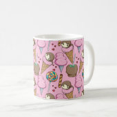 Eiscrememuster | Lollenmuster | Lollipop 26 Kaffeetasse (VorderseiteRechts)