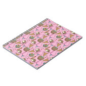 Eiscrememuster | Lollenmuster | Lollipop 26 Notizblock (Linke Seite)