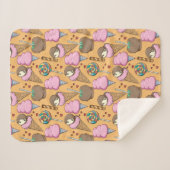 Eiscrememuster | Lollenmuster | Lollipop 26 Sherpadecke (Vorderseite (Horizontal))