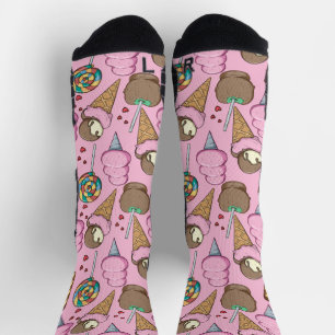 Eiscrememuster   Lollenmuster   Lollipop 26 Socken