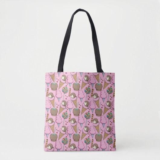 Eiscrememuster | Lollenmuster | Lollipop 26 Tasche (Vorderseite)