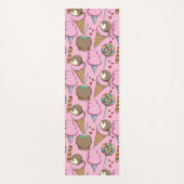 Eiscrememuster | Lollenmuster | Lollipop 26 Yogamatte (Vorderseite)