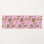 Eiscrememuster | Lollenmuster | Lollipop 26 Yogamatte (Vorderseite (Horizontal))