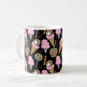 Eiscrememuster | Lollenmuster | Lollipop 28 Kaffeetasse (Vorderseite Links)
