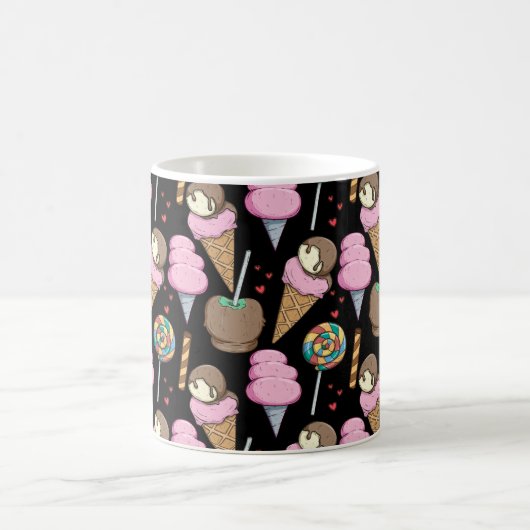 Eiscrememuster | Lollenmuster | Lollipop 28 Kaffeetasse (Mittel)