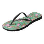 Eiscrememuster | Lollenmuster | Lollipop 29 Badesandalen (Schrägansicht)