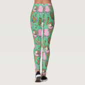 Eiscrememuster | Lollenmuster | Lollipop 29 Leggings (Rückseite)
