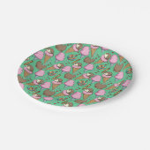 Eiscrememuster | Lollenmuster | Lollipop 29 Pappteller (Schrägansicht)