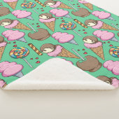 Eiscrememuster | Lollenmuster | Lollipop 29 Sherpadecke (3/4)