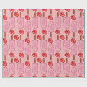 Eiscrememuster | Lollenmuster | Lollipop 2 Geschenkpapier (Flach)