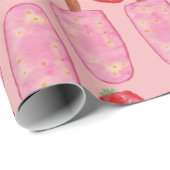 Eiscrememuster | Lollenmuster | Lollipop 2 Geschenkpapier (Rolleneckpunkt)