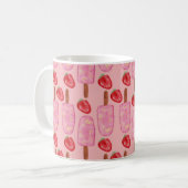 Eiscrememuster | Lollenmuster | Lollipop 2 Kaffeetasse (Vorderseite Links)