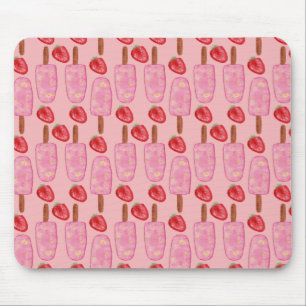Eiscrememuster Lollenmuster Lollipop 2 Mousepad