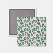 Eiscrememuster | Lollenmuster | Lollipop 30 Magnet (Vorderseite/Rückseite)