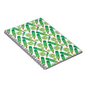 Eiscrememuster | Lollenmuster | Lollipop 3 Notizblock (Rechte Seite)