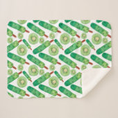 Eiscrememuster | Lollenmuster | Lollipop 3 Sherpadecke (Vorderseite (Horizontal))