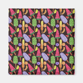 Eiscrememuster | Lollenmuster | Lollipop 4 Magnet (Vorne)