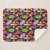Eiscrememuster | Lollenmuster | Lollipop 4 Sherpadecke (Vorderseite (Horizontal))