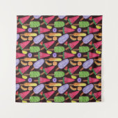 Eiscrememuster | Lollenmuster | Lollipop 4 Wandteppich (Vorderseite (Horizontal))