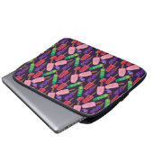 Eiscrememuster | Lollenmuster | Lollipop 6 Laptopschutzhülle (Vorne Knopf)